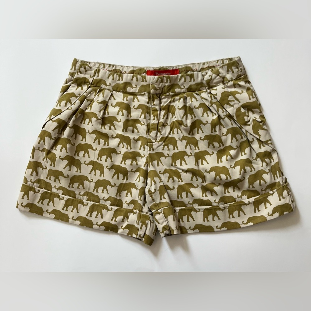 Anthropologie Elephant Shorts Womens 0~Cartonnier Safari Shorts
